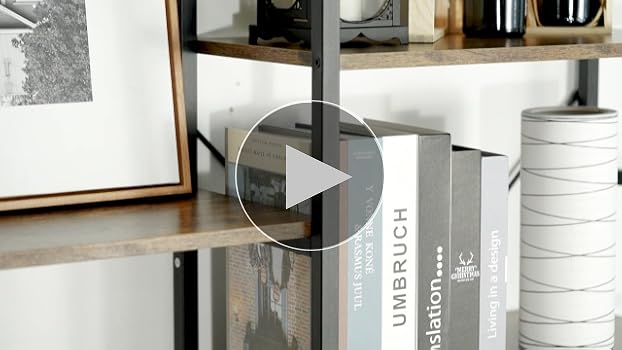 Amazon｜Aoxun オープンシェルフラック スチールシェルフ